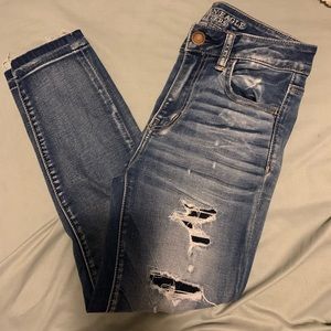 American Eagle cropped jeans